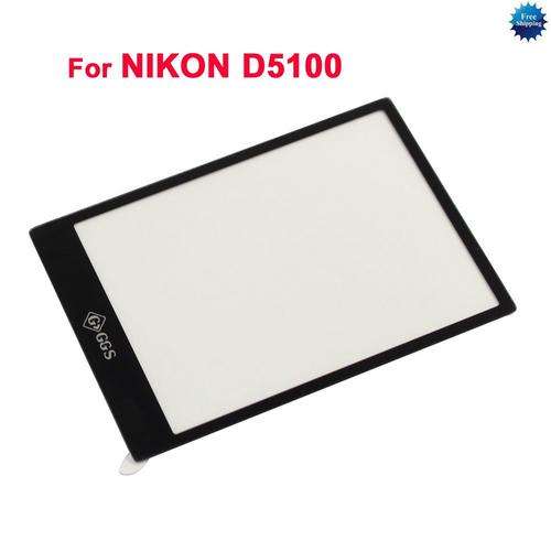LCD Screen Protector optical glass for NIKON D5100