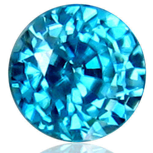 0.76Ct EXQUISITE 100% AAA NATURAL - Zircon - RICH SEAFOAM BLUE