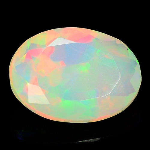 STUNNING!!! MULTI FLASHING WHITE OPAL 0.47ct (PLAY OF COLOUR)