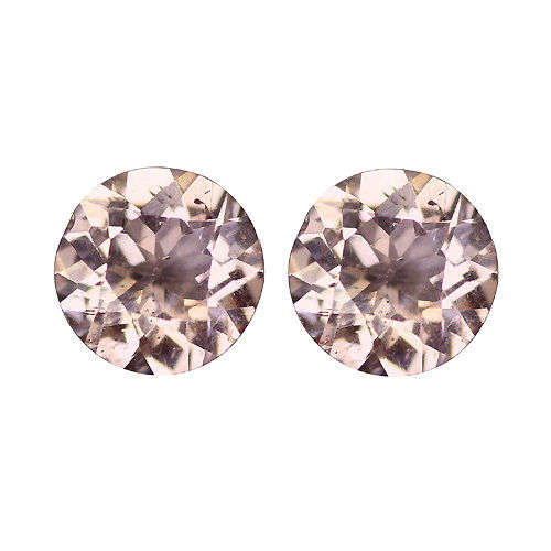0.52Ct SIMPLY RAVISHING 100% NATURAL PINK MORGANITE !!! (Pair)