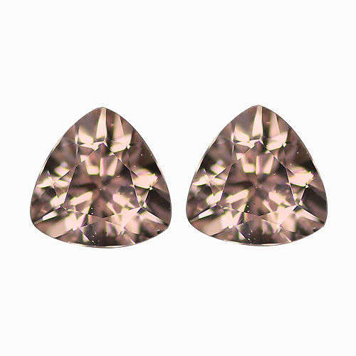 0.42Ct SIMPLY RAVISHING 100% NATURAL PINK MORGANITE (Pair) !!!
