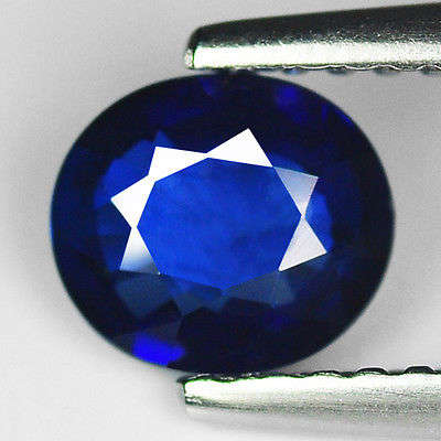 BEAUTIFUL!!! ROUND MIDNIGHT BLUE SAPPHIRE 1.46Ct