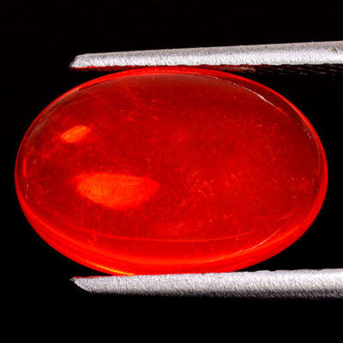 1.12ct 100% NATURAL AAA+ TERRIFIC OPAL LIGHT ORANGE/PLAY OF THE COLOUR