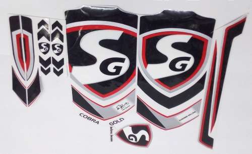 SG premium Custom made cricket bat sticker set bat repair kit for full size bat