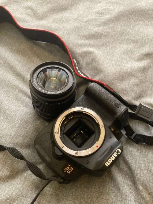 Canon 650D w/ EF-S 18-55 mm f 4 -5.6 IS STM Lens