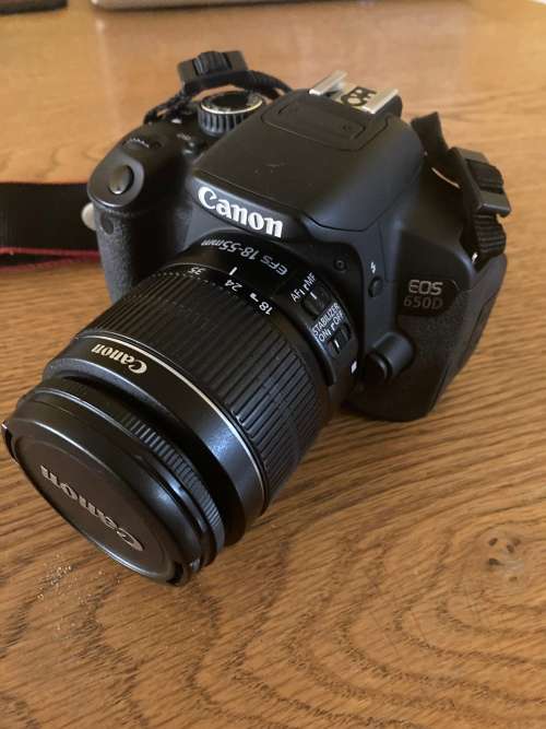 Canon 650D with 18-55mm lens