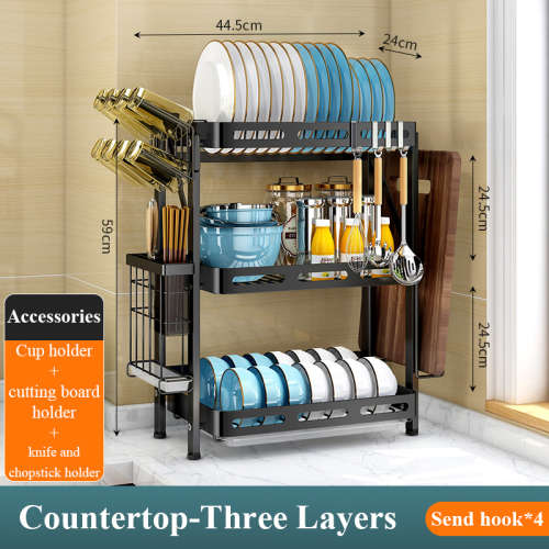 3 Tier Dish Drying Rack
