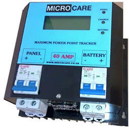 Microcare 40 Amp MPPT Solar PV Charge Controller (New)