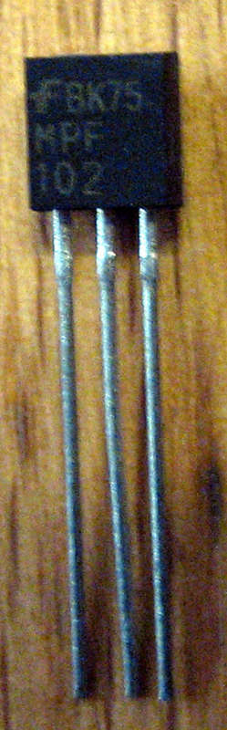 MPF102 FET signal transistor