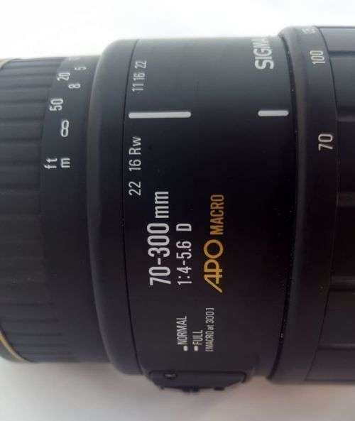 Sigma 70 - 300 lens for Nikon DSLR