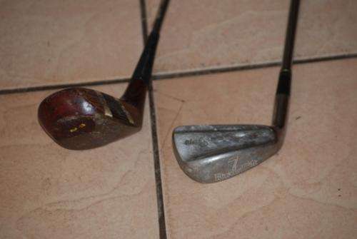 Wood driver and iron golf club