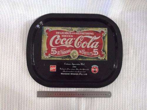 coca cola tray
