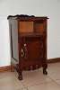 Imbuia ball and claw side table