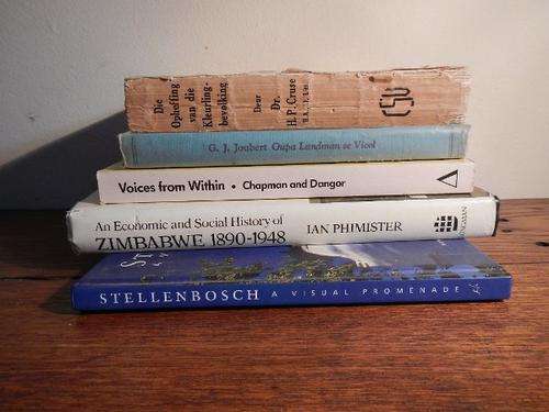 Assorted Southern African Books