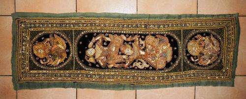 Antique looking Kalaga from Burma