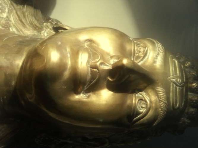 Larger than Life brass sculpture!