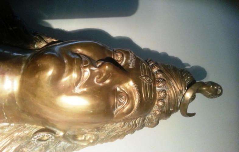 Hindu destroyer god