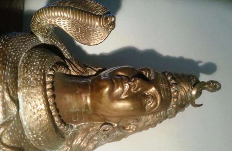 Lord Shiva, destroyer and restorer of the world