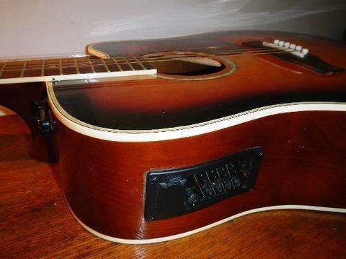 Acoustic Sunburst guitar for sale