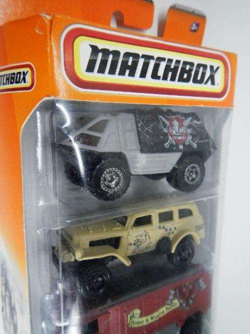 Matchbox Medieval rides in box