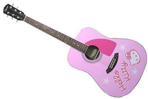Acoustic guitar by Fender