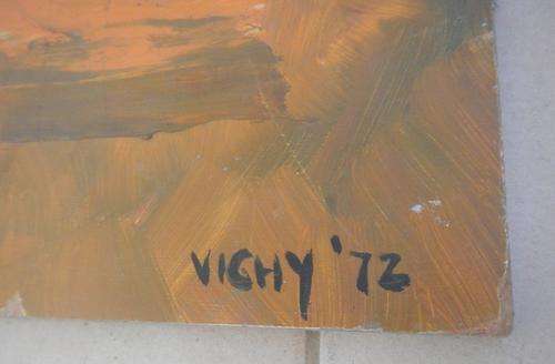 Original oil on heavy board!