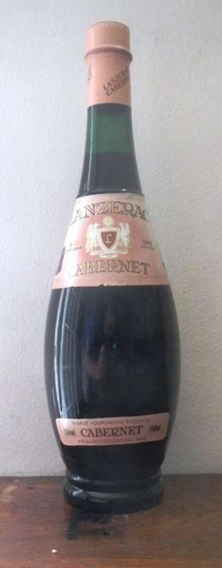 Vintage collectable South African wine