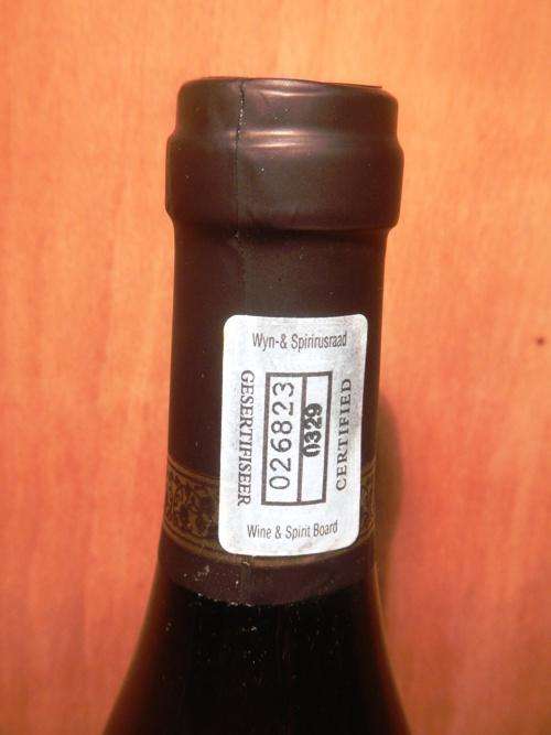 1993 KWV red wine
