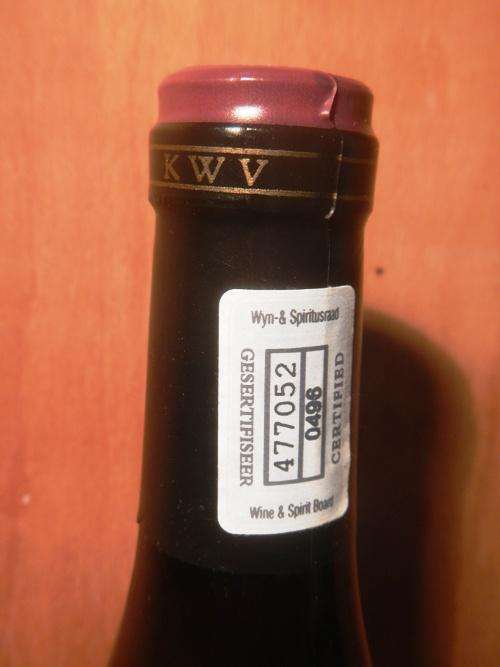 1997 KWV red wine
