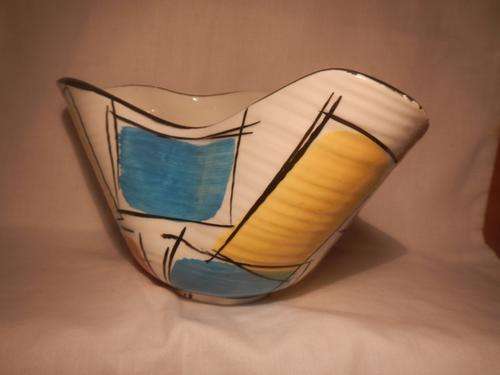 mid century modern bowl