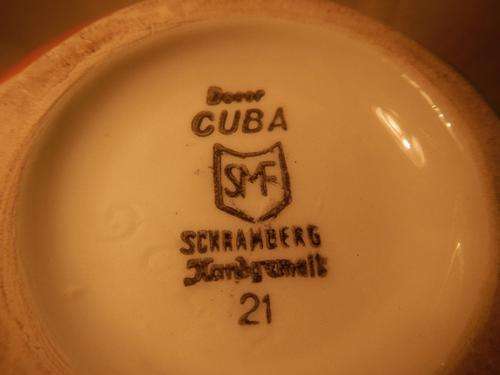 mid century modern Schramberg bowl