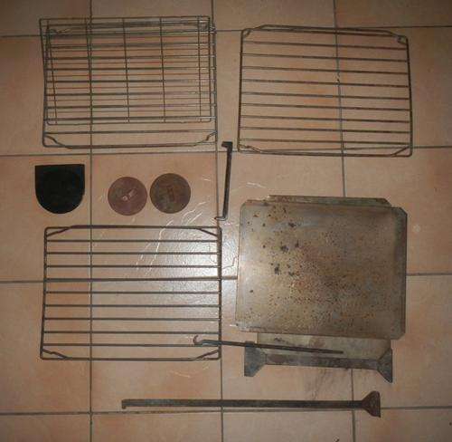 Aga coal stove plates