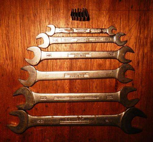 "Dowidat" set with spanner clip, Made in Germany