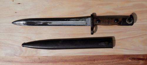 German Pre WWI 71-84 Bayonet, 1888 (re-issued DOA) bayonet