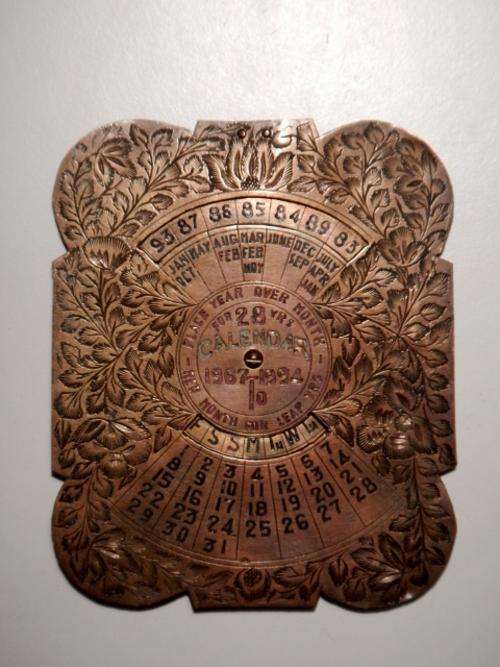 Vintage 28 year Calendar