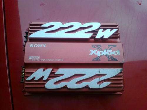 Sony XPlod Car Power Amp 222 Watt