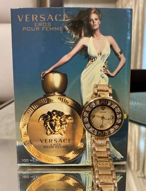 Versace Watch & Perfume combo