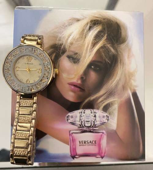 VERSACE WATCH AND PERFUME SET