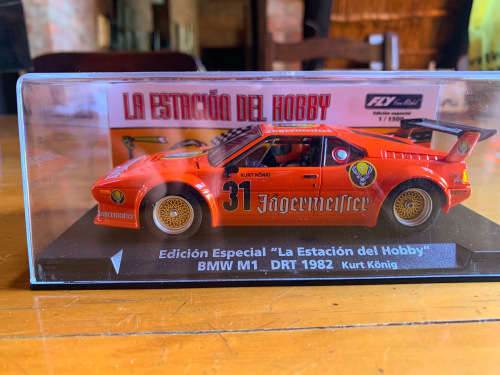FLY E1303 BMW M1 DRT `82 LA ESTACION DEL HOBBY SPECIAL EDITION NEW 1/32 SLOT CAR