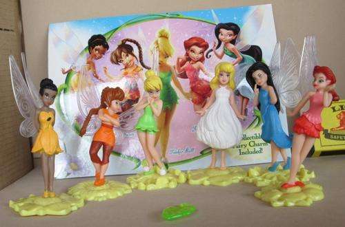 DISNEY - TINKERBELL AND HER FAIRY FRIENDS by PLAYMATE TOYS