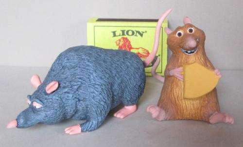 DISNEY - RATATOUILLE - TWO FIGURINES