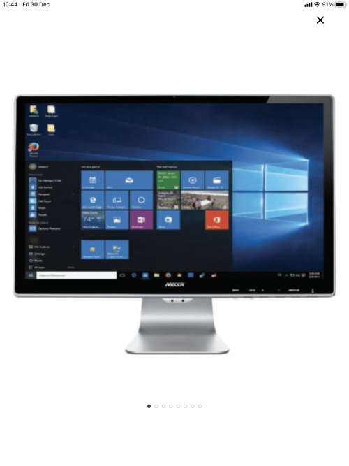 i5 6TH GEN MECER XHIBOTOR FROFICIENT 23.8` FULL HD, 500GB HHD, 4GB RAM, USB 3.0, HDMI, DVD, WINDOW10