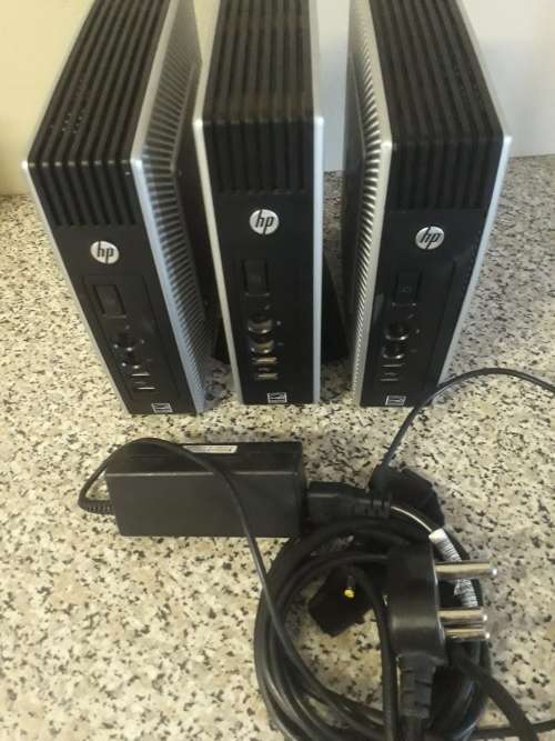 3 x Hp thin client PC's