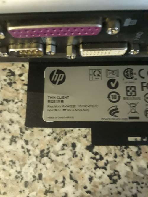 3 x Hp thin client PC's