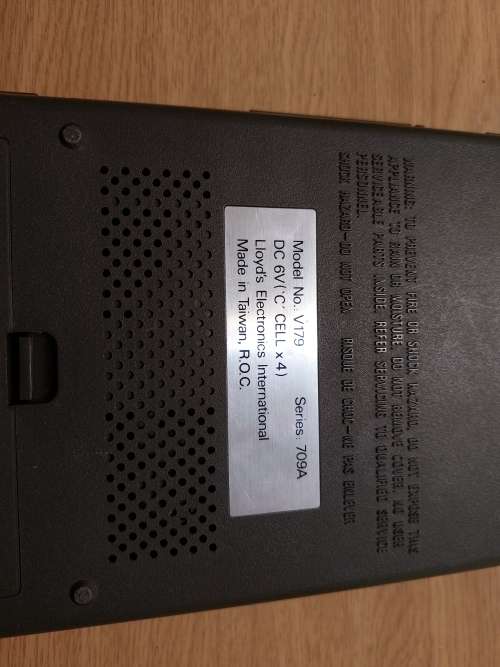 Vintage Lloyds cassette recorder