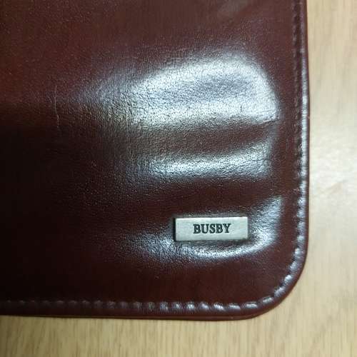 Busby A4 leather folder(see pics)