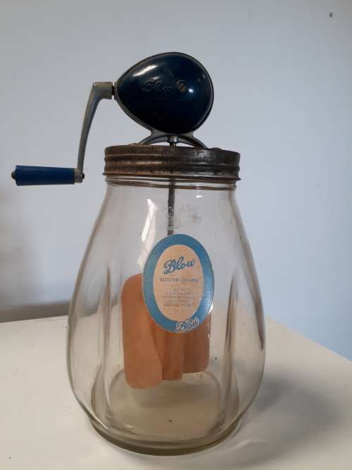 Blow Butter Churn