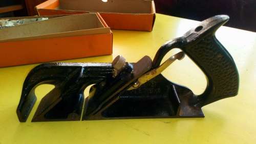 Vintage Stanley Duplex Rabbet Plane No.78 Made in England 1950s