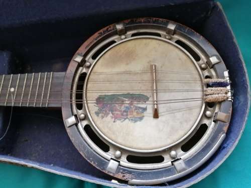 8-string Dulcetta G Banjo by John Gray and Son 1920's