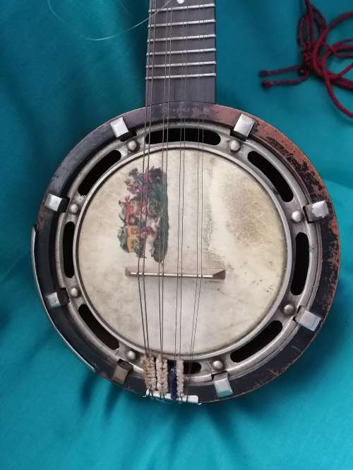8-string Dulcetta G Banjo by John Gray and Son 1920's